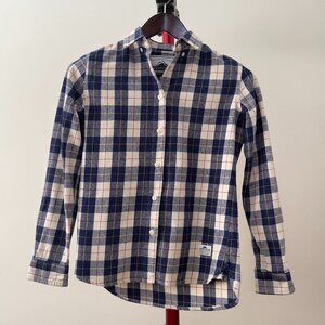 Penfield Boyfriend Fit flannel button down size XS